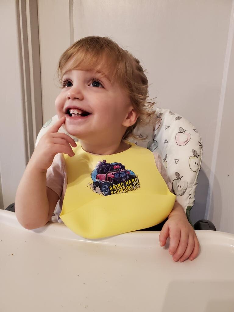 SILICONE BABY BIB