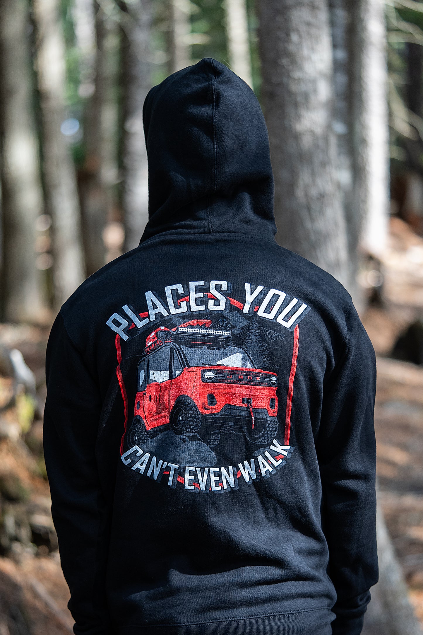 PLACES YOU CAN'T EVEN WALK HOODIE