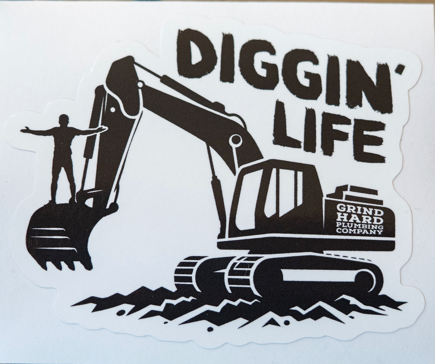 DIGGIN' LIFE DECAL