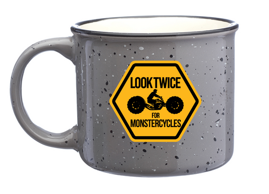 LOOK TWICE CERAMIC MUG