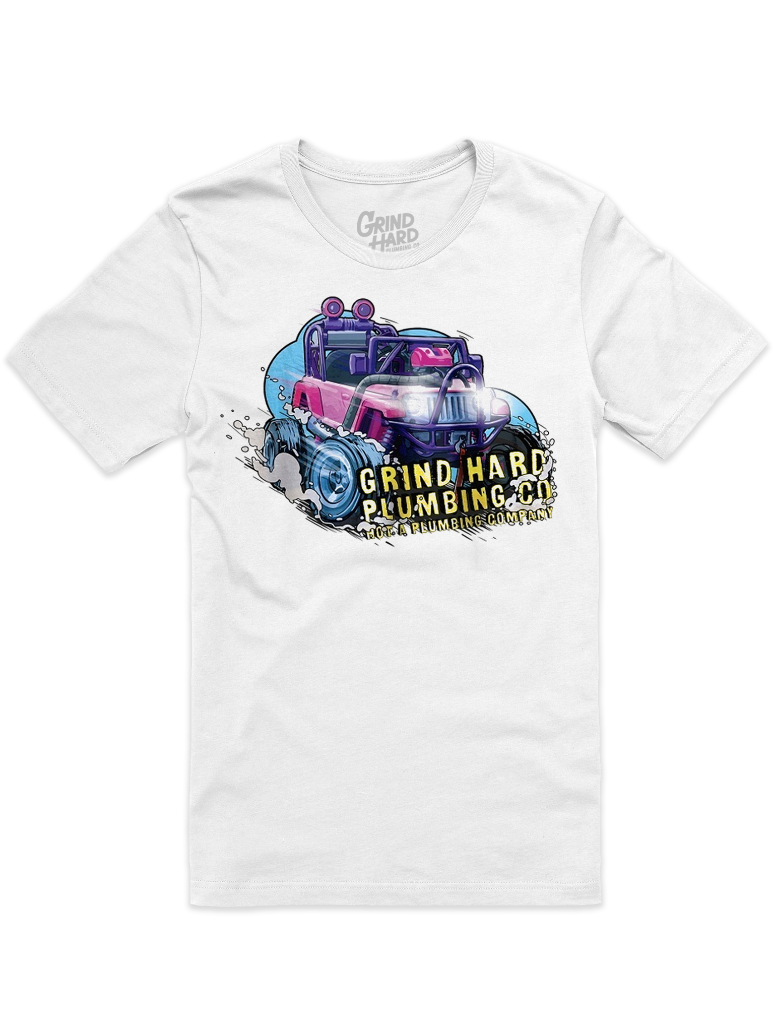 SENDERELLA - NOT A PLUMBING COMPANY TEE – Grind Hard Plumbing Co