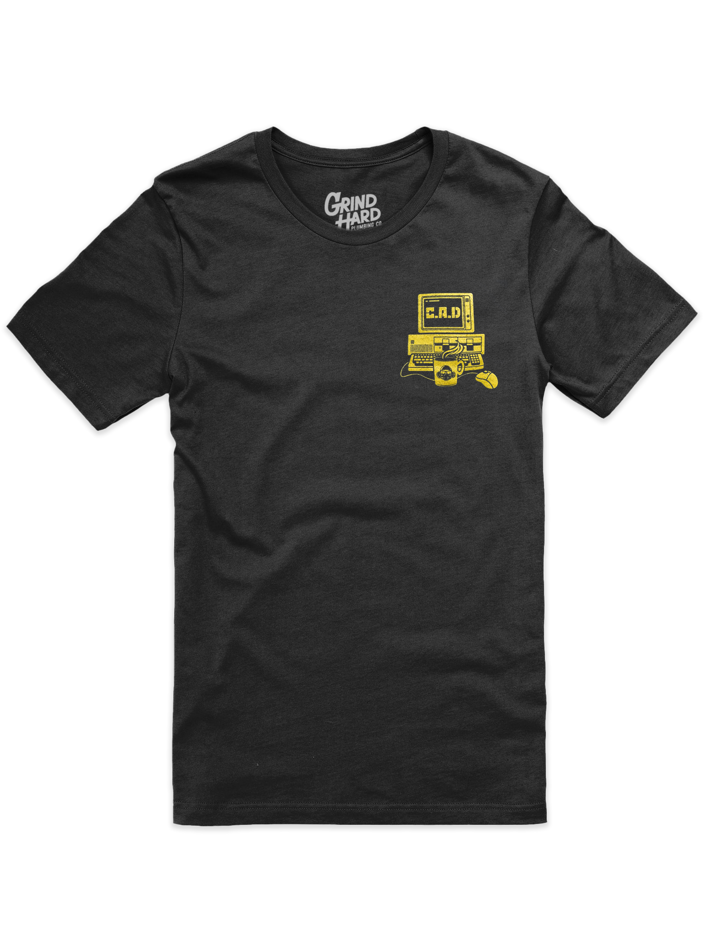 YELLOW CAD TEE